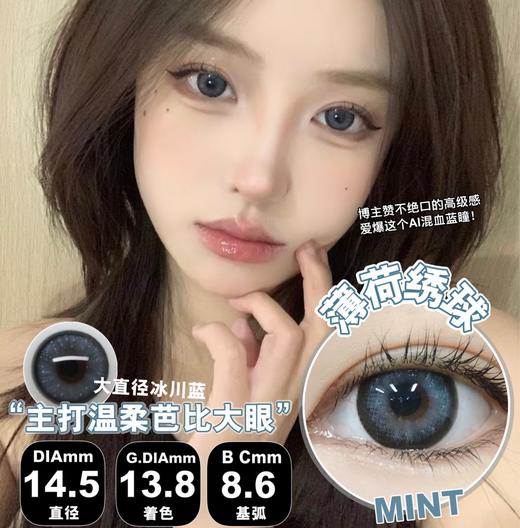 KrazziCon 薄荷绣球（半年抛） 商品图0