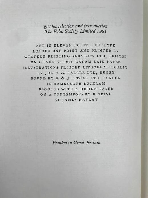 含藏书票！查尔斯·格雷维尔日记选集 11幅插图 精装16开带书匣 商品图4