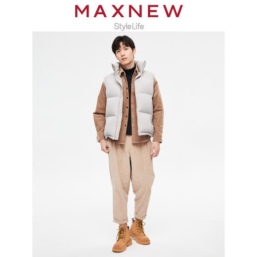 【背心】 男装羽绒背心 1M4111501 商品图1
