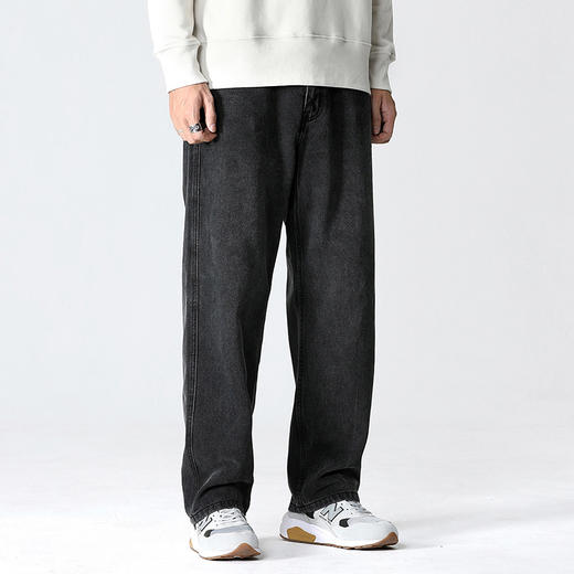 裁缝学苑MX27美式复古牛仔裤纸样男款直筒阔腿裤子裁剪图纸 商品图5