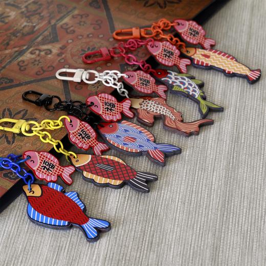 前程似锦(鱼)°竹雕钥匙扣挂件系列 商品图7