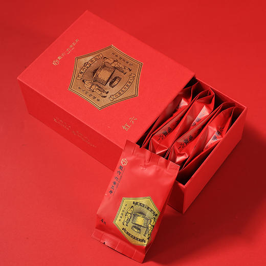 徽六丨六安瓜片  绿茶 一级 280g  红六礼盒 商品图2