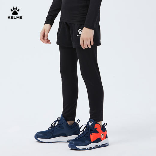 KIDS卡尔美新款儿童厚款紧身保暖长裤 商品图6