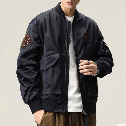 裁缝学苑MX29棒球服纸样夹克男士新款工装飞行员外套上衣样板 商品图1