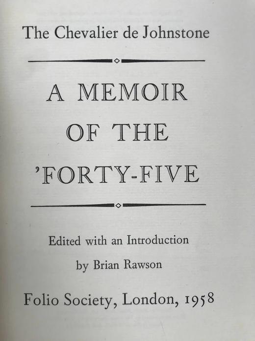 约翰斯通《四十五年回忆录》（1958） 8幅插图 精装18开带书匣 商品图2