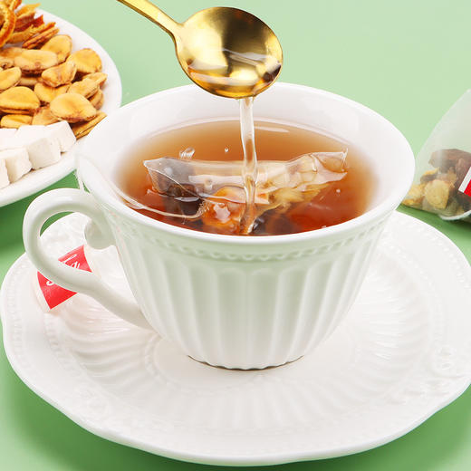 39.9/50包【舒嗓小甜心！罗汉果清润茶】可煮可泡化橘红罗汉果雪梨茶陈皮茯苓甘草独立茶包泡水喝代用茶包 商品图1