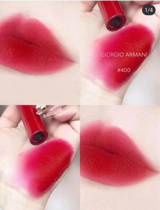 【12.3 王炸割肉价】阿玛尼 红管唇釉中样3.5ml  400#（22年产） 商品图2