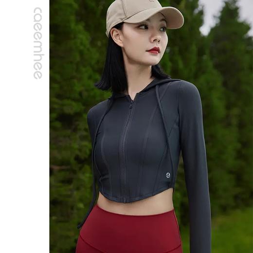 卡益秋冬瑜伽运动外套KY04354 商品图7