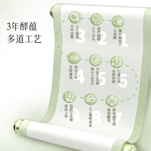 【会员专享】后辰千碾艾灸棒刮灸+艾疗双效合一专属打工人精致养生神器！ 商品图7