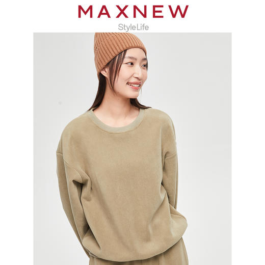 【卫衣】 女装摇粒绒圆领卫衣 1M4222410 商品图1