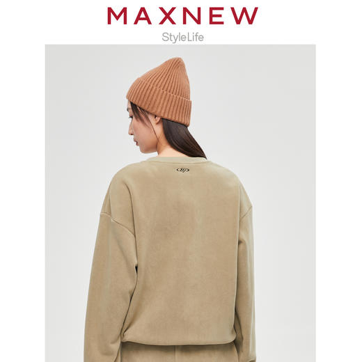 【卫衣】 女装摇粒绒圆领卫衣 1M4222410 商品图2