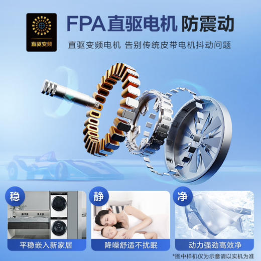 海尔（Haier）洗烘套装 EG100MATE7WU1+EHG100FMATE7WU1 商品图3