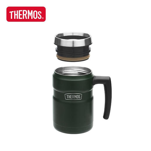 膳魔师（THERMOS）保温杯530毫升316不锈钢内胆男女泡茶咖啡水杯子 TSK2-470S AGR 商品图1