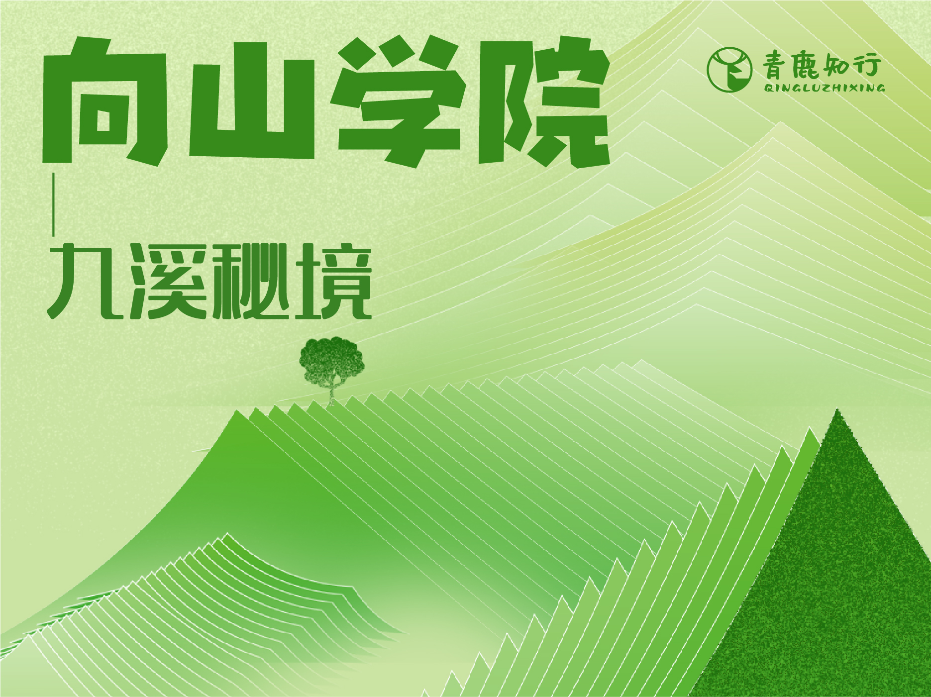 向山学院|西湖-12KM九溪线徒步营，开启一场与大自然的对话！