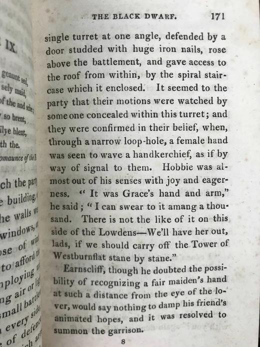 1817年 司各特《黑侏儒/清教徒》（全4卷合订2册） 精装32开 商品图5