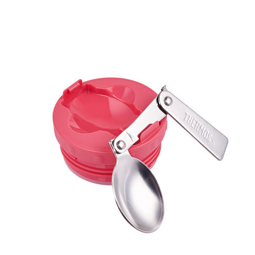膳魔师（THERMOS） 焖烧杯焖烧罐大容量便携真空不锈钢保温饭盒保温桶附汤勺 SK-3000MR-PCH 粉色 470ml 商品图2