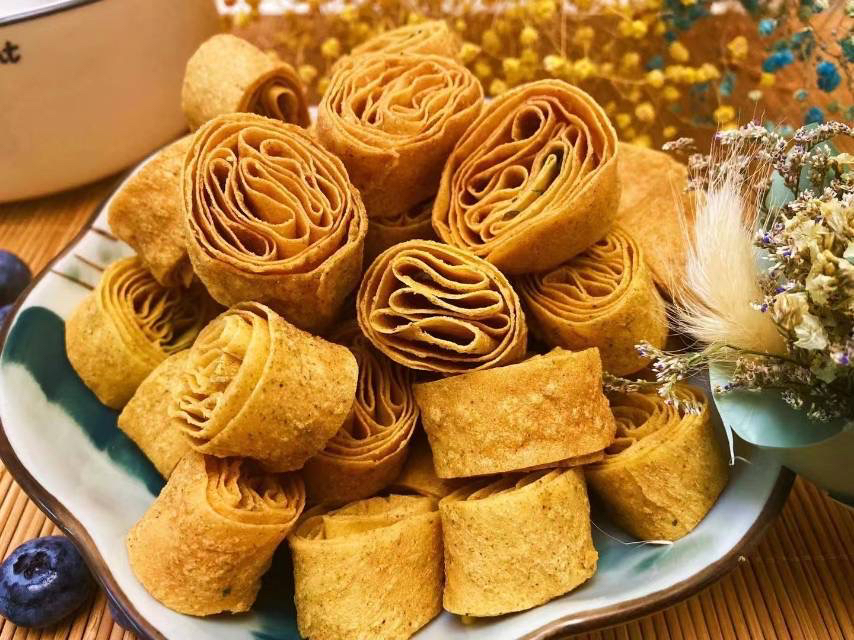 张三饹馇盒（分为四小盒4个口味，每盒半斤）1.绿豆＋豌豆机器制作2.脱皮绿豆＋豌豆机器制作3.手工五谷杂粮制作4.手工纯绿豆原浆制作（非油炸）2斤/箱