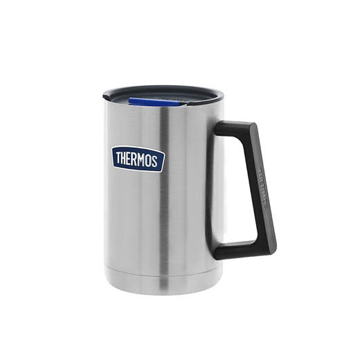 膳魔师（THERMOS） 保温杯保温瓶不锈钢保温带把手可车载真空热水瓶TSK2-600S 不锈钢色 500ml 商品图2