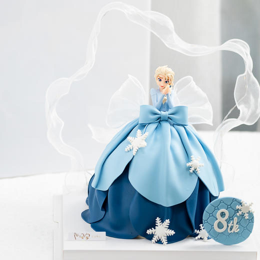 冰雪Party艾莎（有翻糖配件，需提前24小时预订） 商品图0