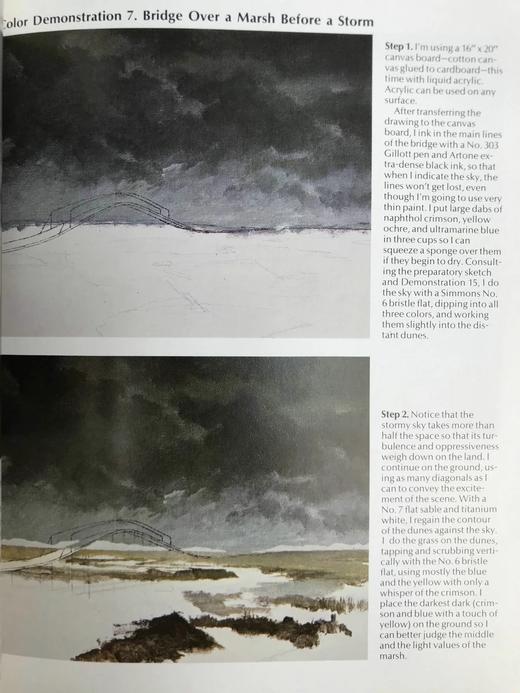 魔幻现实主义风景画 32幅彩色150幅黑白插图 精装16开 商品图9