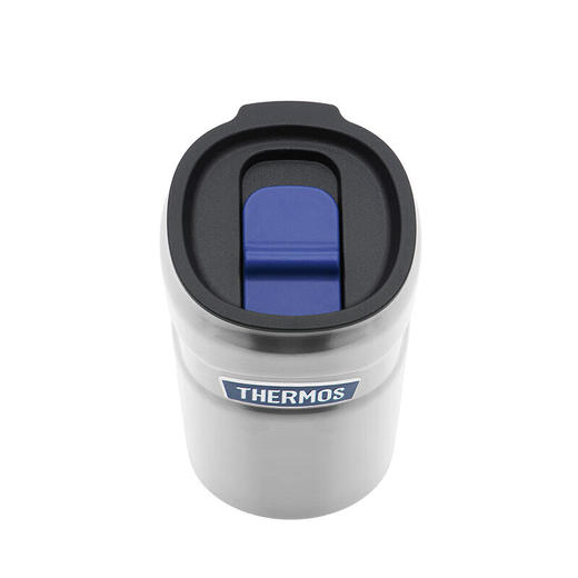 膳魔师（THERMOS）440ml保温咖啡316钢男女学生保冷泡茶水杯子TSK2-400S-SBK 商品图1