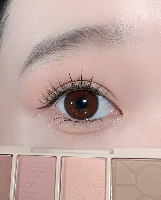 PUFF GIRL 脸红兔兔 日抛 十片 14.2mm 参考着色13.6mm 基弧8.5 含水50% 新锐国货 商品图3