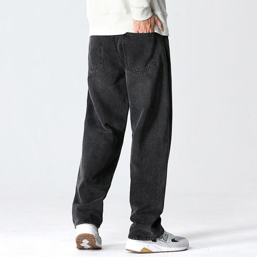 裁缝学苑MX27美式复古牛仔裤纸样男款直筒阔腿裤子裁剪图纸 商品图4