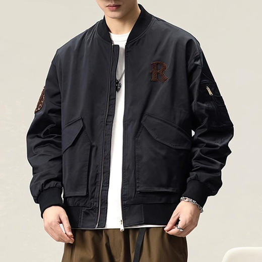 裁缝学苑MX29棒球服纸样夹克男士新款工装飞行员外套上衣样板 商品图4