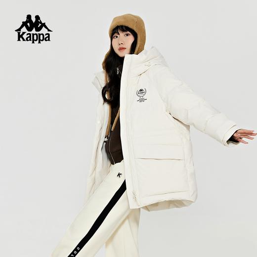 Kappa卡帕复古羽绒服2023新款女冬户外短款连帽防寒服K0D82YY01 商品图2