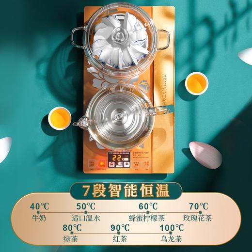 金灶H-9自动底部上水烧水壶电热水壶玻璃煮水壶家用嵌入式保温电茶炉 商品图7