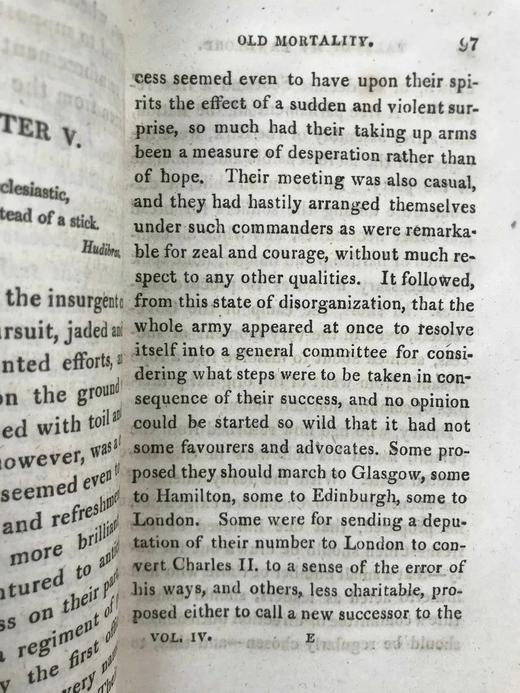 1817年 司各特《黑侏儒/清教徒》（全4卷合订2册） 精装32开 商品图11