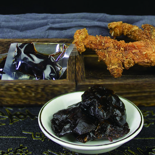 凰茎 有机九制黄精200g 九华山九制黄精九蒸九晒泡水泡酒料即食黄精 商品图3