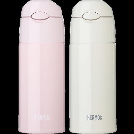 膳魔师（THERMOS） 膳魔师不锈钢保温吸管杯成人孕妇产妇老人周冬雨同款吸管水杯子 FHL-402 白色 400ML 商品图5