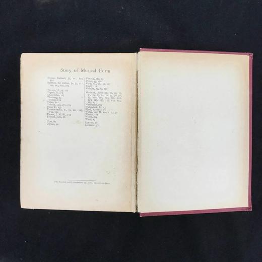 1908年 曲式结构的故事 9幅插图 漆布精装32开 商品图14