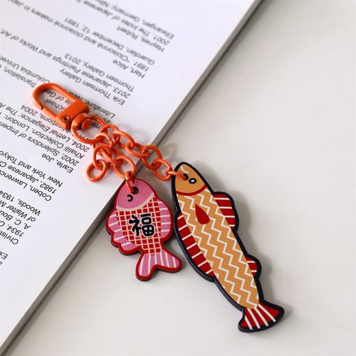 前程似锦(鱼)°竹雕钥匙扣挂件系列 商品图4