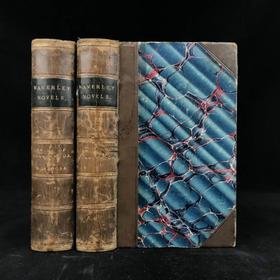 1819年 司各特《拉美莫尔的新娘/蒙特罗斯传奇》（全4卷合订2册） 精装32开