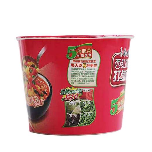 康师傅西红柿鸡蛋打卤面110g*12桶 商品图1