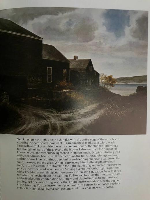 魔幻现实主义风景画 32幅彩色150幅黑白插图 精装16开 商品图11