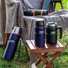 膳魔师（THERMOS） 保温瓶大容量不锈钢真空户外旅行商务便携车载水瓶TSK2-1200S 云杉绿 1.2L 商品缩略图1