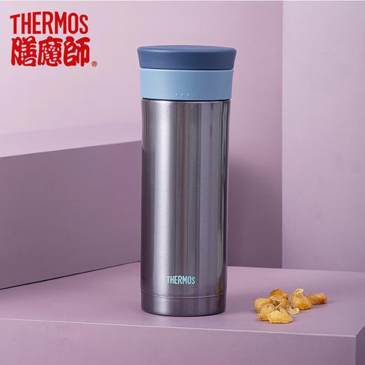 膳魔师（THERMOS） 保温杯不锈钢带茶隔水杯子商务办公男女士水杯子 JMK-501/JMK-500 商品图0