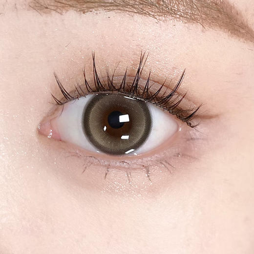 PUFF GIRL 纯真小鹿 日抛 十片 14.2mm 参考着色13.5mm 基弧8.5 含水50% 新锐国货 商品图3