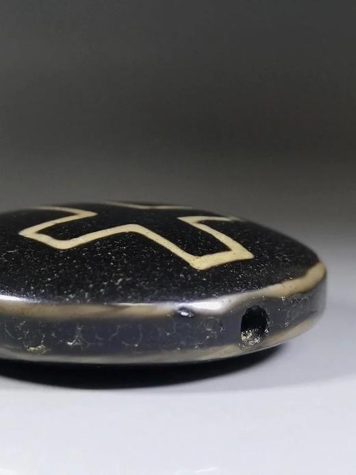 玛瑙镶蚀十字纹扁珠项链，顺丰包邮 商品图6