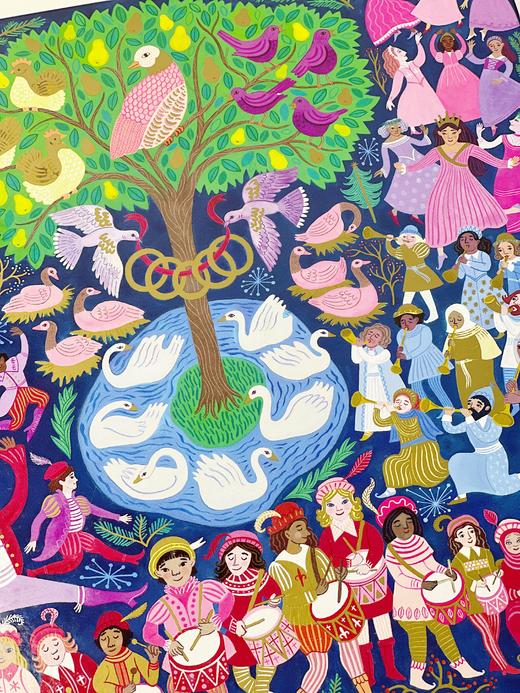 【代发】美国eeBoo500片/1000片青少年成人拼图 商品图7