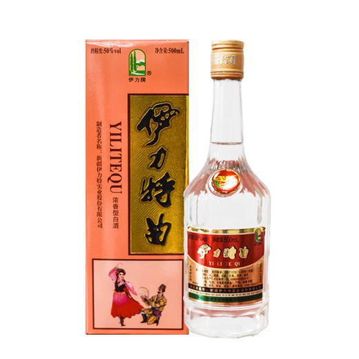 [白酒]新疆伊力特曲(跳舞版)50度500ml 商品图0