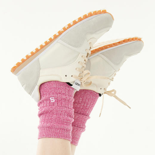 【代发】上森派系 字母纯色毛线中筒袜（下单后不接受退款，请谨慎下单！） 商品图6