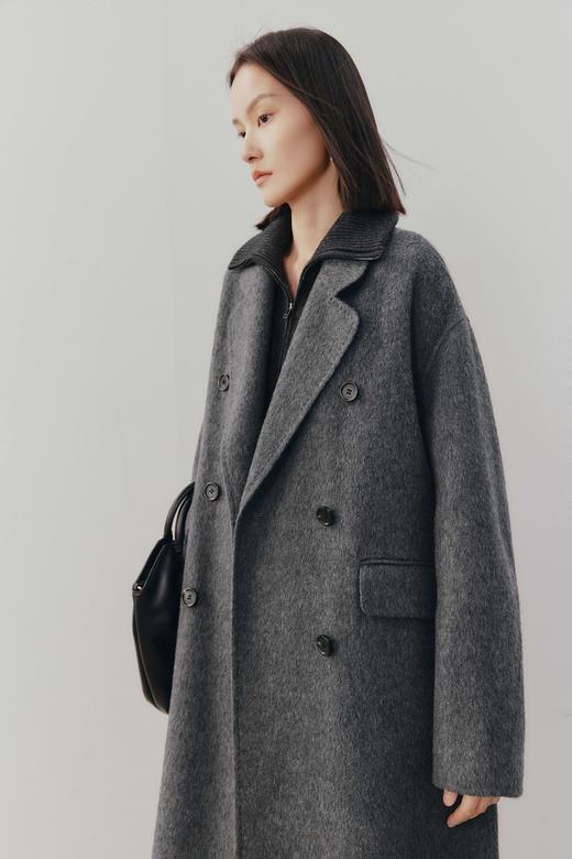 【商场同款】麦檬双面呢大衣5DA170241 商品图5