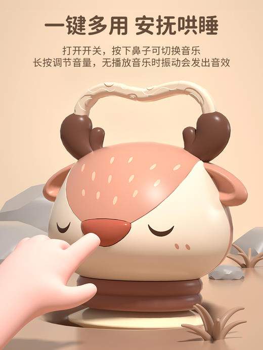 Z2884/Z2879  麋鹿大象手风琴玩具（电池版） 商品图2
