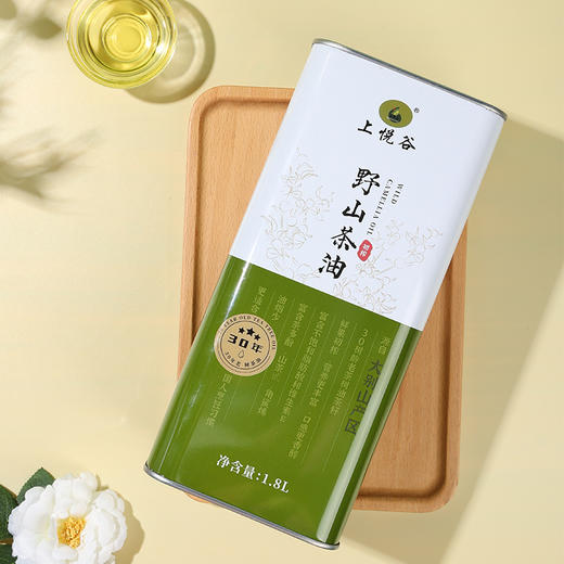 【上悦谷】老树山茶油 1.8L*2盒  一级初榨 商品图2