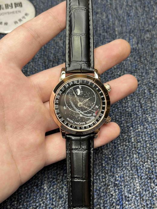 V3升级版 PP百达翡丽星空6102天月款日内瓦苍穹系列 男士机械腕表 这款星空腕表具特别星象功能 商品图1