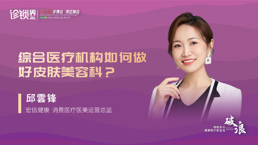 邱雲锋：综合医疗机构如何做好皮肤美容科？ 商品图0
